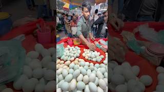 Street-Style Boiled Egg with Special Salad – Must-Try! #shorts #streetfood