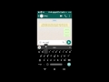 Send Blank Text Message on Whatsapp.