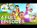 Mighty Little Bheem FULL EPISODES 1-4 💪 Season 1 Compilation 💪 Netflix Jr
