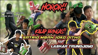 Anak2 baran turun gunung!! langsung KALAP bareng anak2 krajan di BARONGAN ANGKER mbah joko ditho!