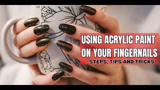 Elevate Your Nail Game with Acrylic Paint 💅✨