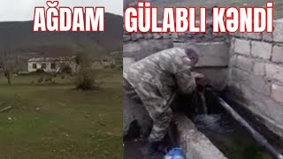 Ağdamın Gülablı kəndinin görüntüsü