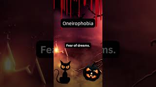 What is Oneirophobia? | Scary Saturday #saturday #scary #phobia #fear #learning #oneirophobia