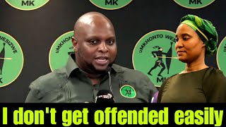 Floyd Shivambu strong respond to Duduzile Zuma insults.