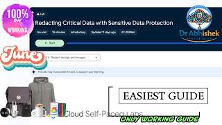 Redacting Critical Data with Sensitive Data Protection #GSP864 #qwiklabsarcade2026