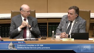 Conference Committee on S.F. 4399 - Omnibus Human Services policy provisions - 05/02/24