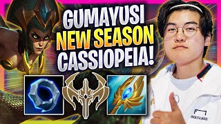 GUMAYUSI TRIES NEW META CASSIOPEIA ADC IN NEW SEASON! - T1 Gumayusi Plays Cassiopeia ADC vs Corki!