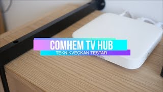 Bra och dåligt med ComHems Android TV HUB
