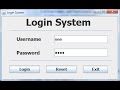 How to Create a Login Systems in Java Eclipse