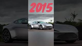 Evolution of Aston martin #shorts #viral #Evolution