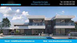 High Quality Modern Design Villa in Altea Price €1,595,000 Ref BM751