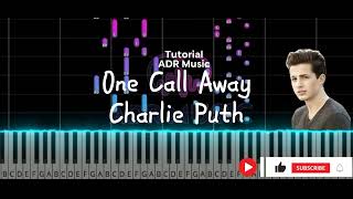 One Call Away || Charlie Puth (ADR Music Piano Tutorial With Sheet Music, Not Beams)
