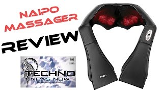 Naipo Shiatsu Kneading Neck and Shoulder Massager with Heat Review | Awesome Massaging Machine