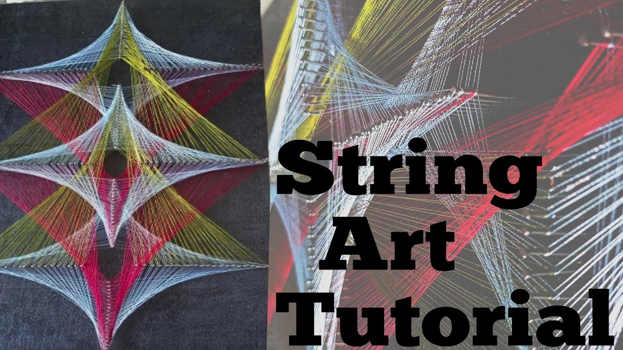 String Art Tutorial String Design String Art Tutorial Step By Step