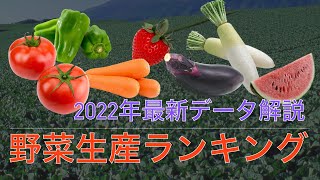 【2023年受験用】日本地理最新データ紹介〜野菜生産ランキング〜入試対策　語呂合わせあり　#日本地理 じょに〜の社会科