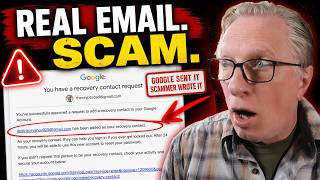 Google Delivered It. The Attacker Wrote It! The Most Sophisticated Gmail Scam I've Seen