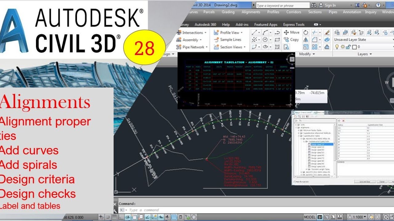 Civil 3d Alignment Civil 3d Alignment Tutorial Pzwk