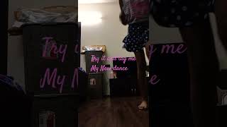 Did this dance I made up.Try this dance and tag me. And tell me where should I do it next