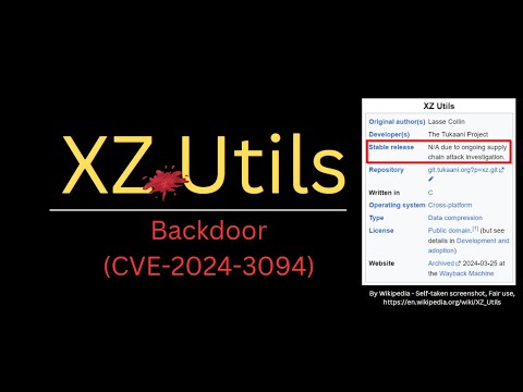 Understanding XZ Utils CVE-2024-3094: Key Fundamentals - YouTube