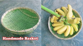 How to make basket, design craft 26丨 Bamboo Woodworking Art