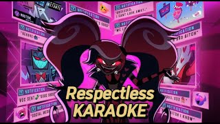 [FULL + LYRICS + VIDEO] RESPECTLESS KARAOKE | Hazbin Hotel