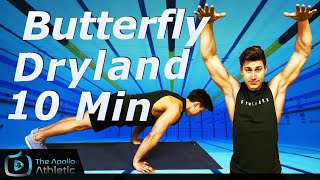 Dryland Workout For Butterfly Swimmers | No Equipment