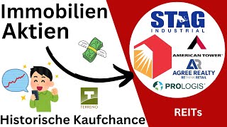 Historische Kaufchance bei Immobilien Aktien! | Realty Income, Prologis, Public Storage