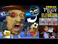 I am MR. P in ROBLOX PIGGY!  Gaming in an ELEVATOR! (FGTeeV's Chapter 12 Plant TRUE ENDING)