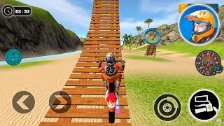 Motocross Beach Bike Stunt Racing Game - #3 Motor Racer Game - Android Gameplay