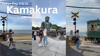 Tokyo day trip to Kamakura + Enoshima | Visiting local temples | Dragon love bell | food |Japan Vlog