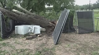 Temple residents talk about the damage to their property