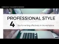 Professional Style