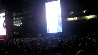 Kid Rock 40th Birthday Party @ Ford Field, Detroit - Intro and "Birthday" - 1/15/11