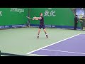 2019年「atp1000 上海マスターズ」アンディ・マレー　ストローク練習動画