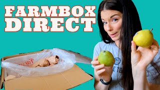 Farmbox Direct: All Organic Large Box Produce Subscription Unboxing (July 2021)