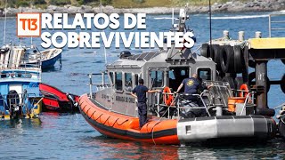 Los angustiantes relatos de sobrevivientes al naufragio en Bahía Mansa