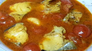 Tomato tenga with boal fish curry|| tomato with gual maas recipe|| বোয়াল মাছ দিয়ে টমেটো টেংগা,