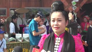 Thai ethnic rituals enacted at culture festival