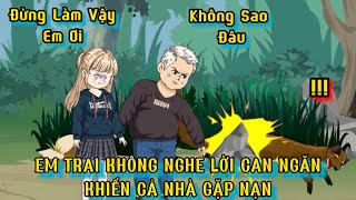 Hoạt hình hài Vietsub: Em trai của tôi gặp tai họa chỉ vì một con chồn rừng... English Sub