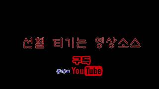 피튀기는 비디오 영상 피흘리는  Video effect