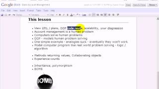 Java w/ Eclipse 36 - Bank Program Part 22