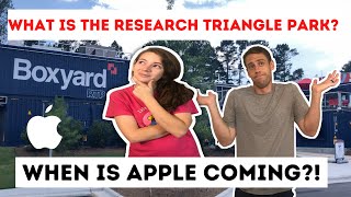 The TRUTH about the Research Triangle Park!! And what will Apple coming to RTP do to HOME VALUES?!!
