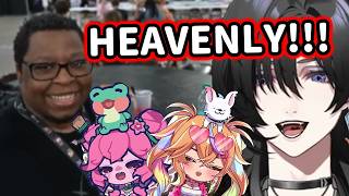 Ari and Froggy can’t stop laughing at U-san’s WILD Reaction to IRL HEAVENLY...