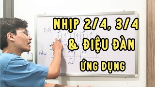 Điệu Slow Surf & Valse ứng dụng nhịp 2/4, 3/4