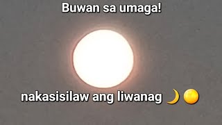 Ano ito?meron palang buwan sa umaga?(May 6,2023)6am.