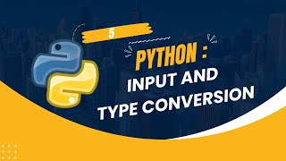 Python Tutorial for Beginners 🚀| Python Input and Type Conversion Explained with Example (2025)
