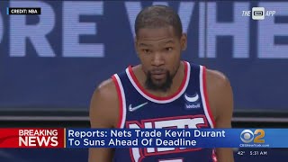 Nets reportedly trade Kevin Durant to Suns