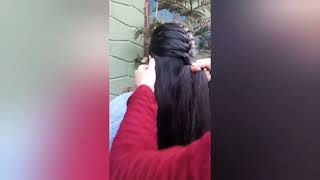 How to make French braid|kavita.hairstylist