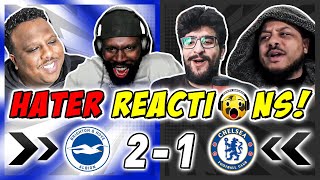 CHELSEA RIVALS \u0026 HATERS SMUG 🤭 REACTION TO BRIGHTON 2-1 CHELSEA | FA CUP FAN REACTIONS