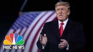 Trump Continues False Claim Of Rigged Election At Georgia Campaign Rally | NBC News NOW